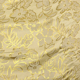 Brocade Floral Gold
