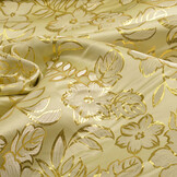 Brocade Floral Gold