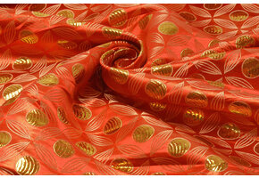 Brocade Kinaya Red