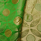 Brocade Kinaya Green