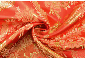 Brocade Zahra Red