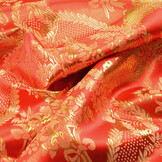 Brocade Zahra Red
