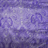 Brocade Whakangaro Blue Silver