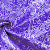 Brocade Whakangaro Blue Silver