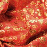 Brocade Carita Red