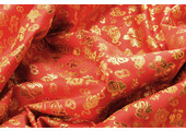 Brocade Carita Red