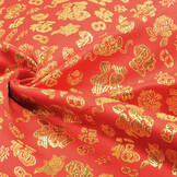Brocade Carita Red