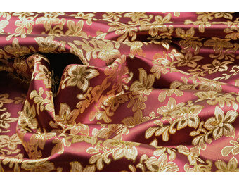 Brocade Anais Bordeaux
