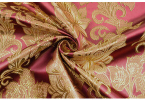 Brokat Jamdani Bordeaux