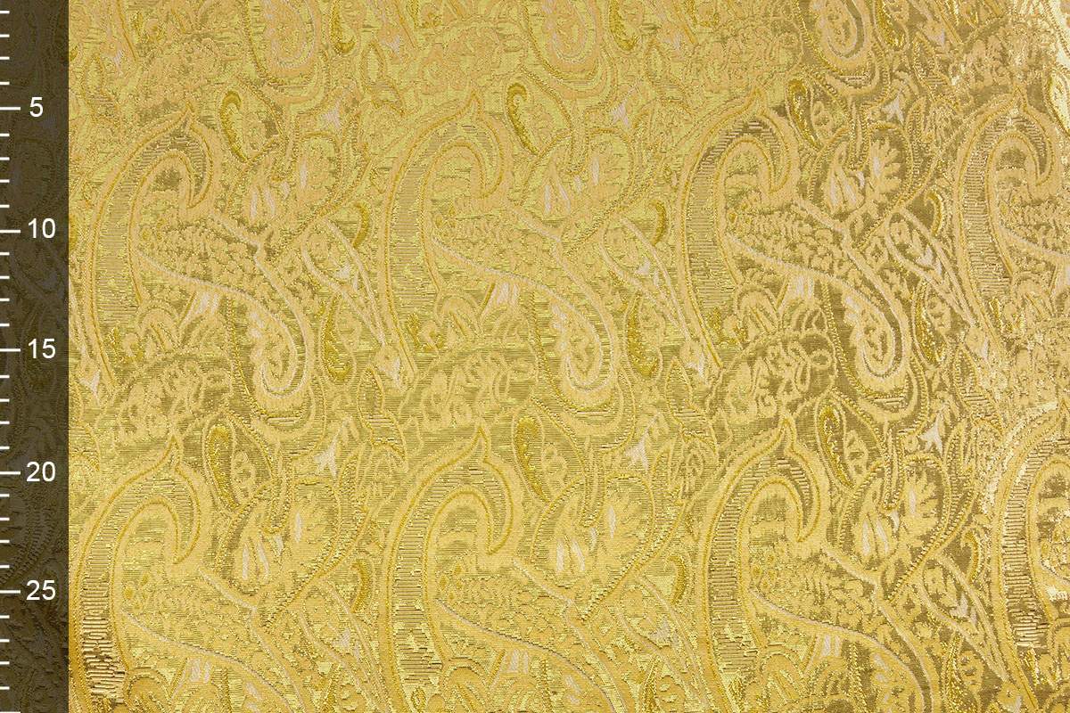 Brokaat Mogau Geel Goud