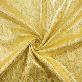 Brokat Mogau Gelb Gold