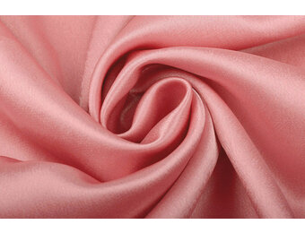 Krepp-Satin Koralle