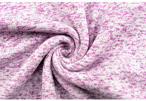 Gebreide Fleece 3-Tone Cyclaam