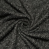 Sweatstoff Fleece Schwarz Grau