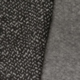 Jogging Fleece Black Grey