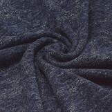 Jersey Silver Drop Twinkle Marine Blauw Melange