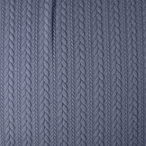 Knitted Cable fabric tricot Jeans
