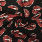 Knitted Woolen Fabric Kisses