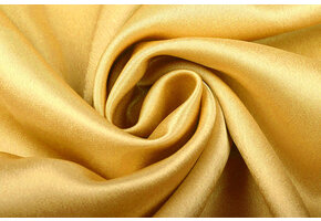 Krepp Satin Gold