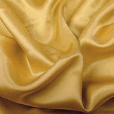 Krepp Satin Dunkelgold