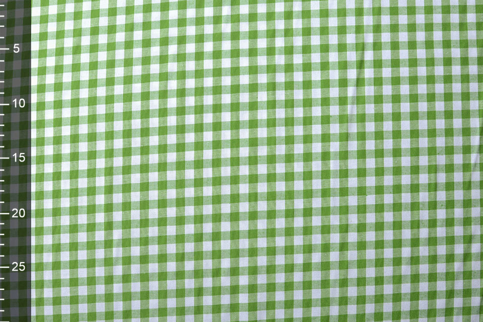 Bauern Karo 8 mm Apfelgrün