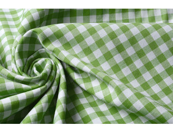 Gingham Check 8 mm Applegreen