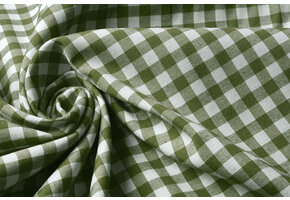 Boerenbont Ruit 8 mm Mosgroen