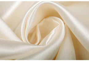 Crêpe Satin Champagne