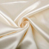 Crêpe Satin Champagne