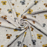 Jogging Alpenfleece Hond Grijs Melange