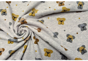 Jogging Alpenfleece Dog Grey Melange