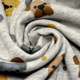 Jogging Alpenfleece Dog Grey Melange