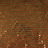 Sequins on Lurex Rust brique