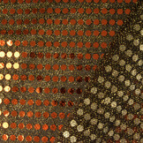 Pailletten auf Lurex Rost Brique