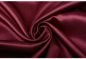Crêpe Satin Dark red