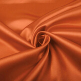 Crêpe Satin Rust brique
