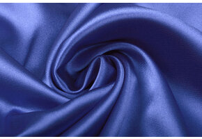 Crêpe Satin Royal Blue