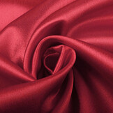 Crêpe Satin Wine Red