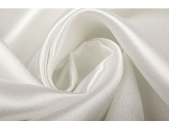 Crêpe Satijn Silk Wit