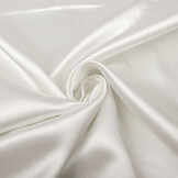 Crêpe Satin Silk White