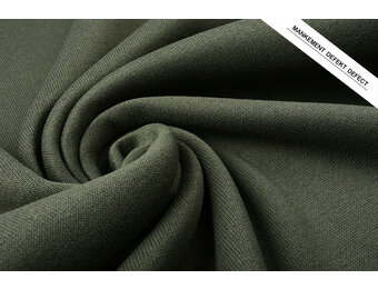 Gebreide Fleece Uni Army Groen