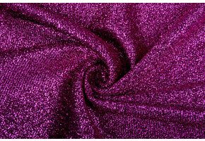 Gestricktes Glitzer Metallic Alpenveilchen