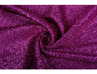 Knitted Glitter Metallic Cyclamen