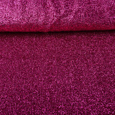 Gestricktes Glitzer Metallic Fuchsie