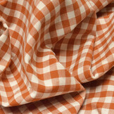 Bauern Karo 8 mm Orange-Brique