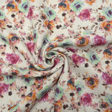 Double Gauze Fabric Flowers Phlox