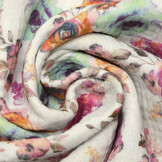 Double Gauze Fabric Flowers Phlox