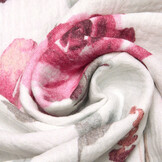 Double Gauze Fabric Flowers Senna