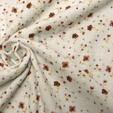 Double Gauze Fabric Flowers Ayana