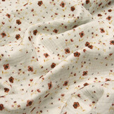 Double Gauze Fabric Flowers Ayana